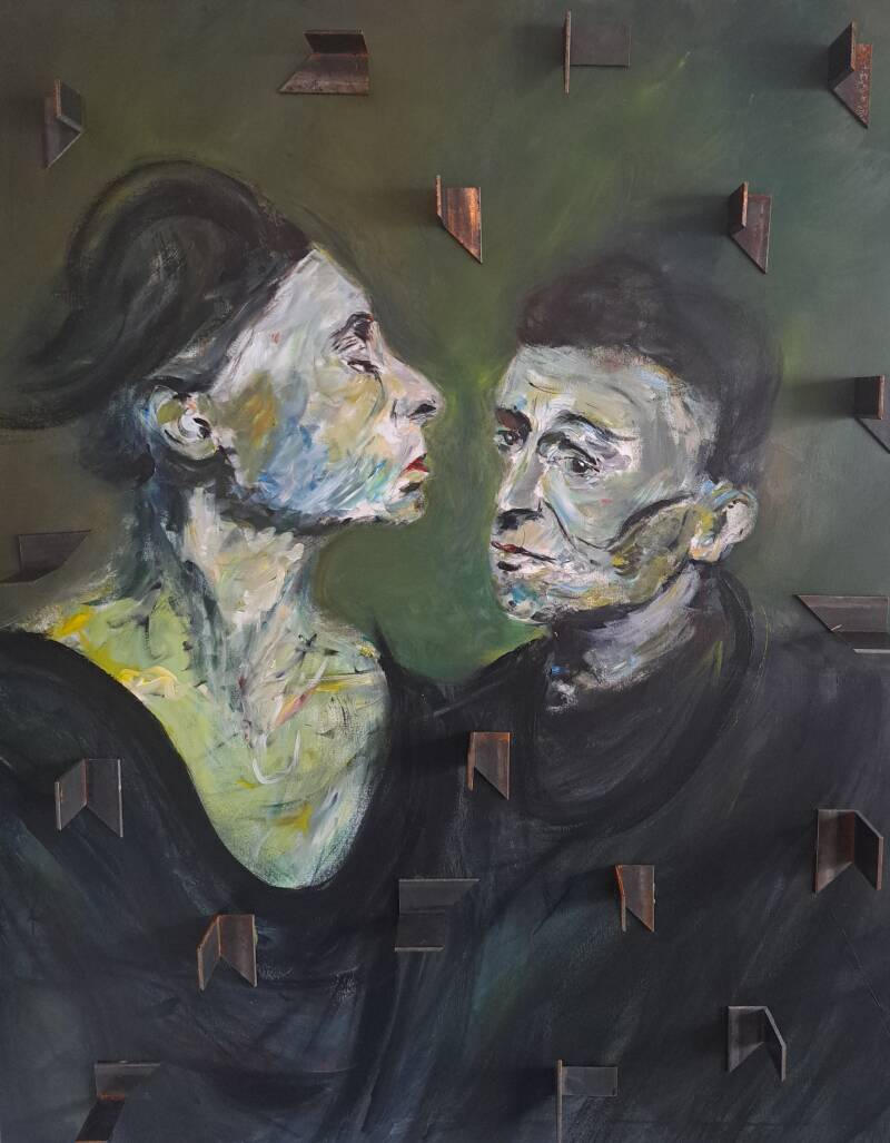 "sans titre"(150x120 cm)