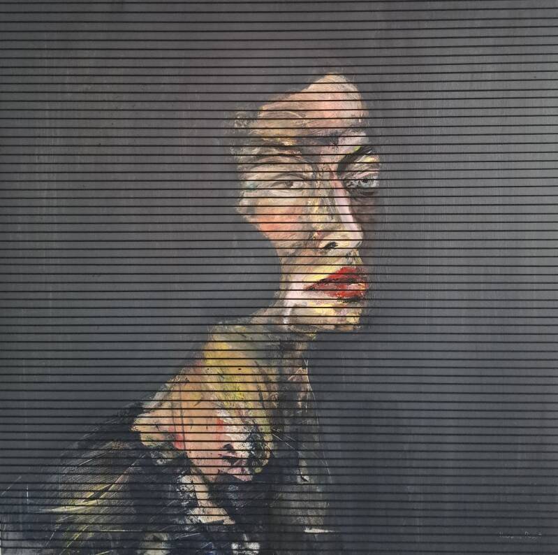 "sans titre" (100x100cm)