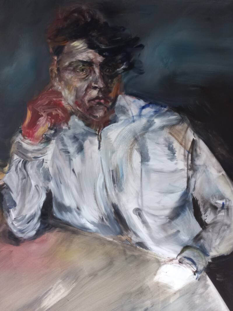 portrait 26 (120x120cm)