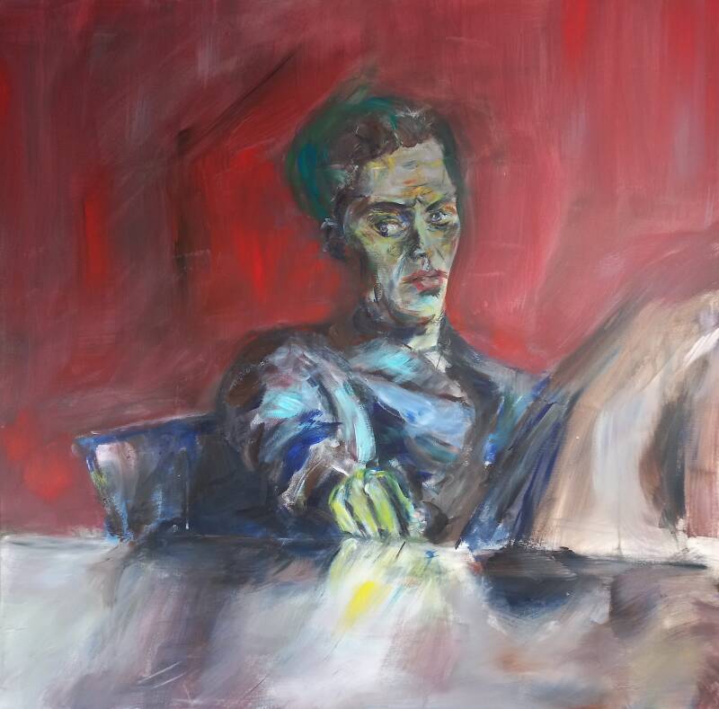 portrait 9 (120x120cm)