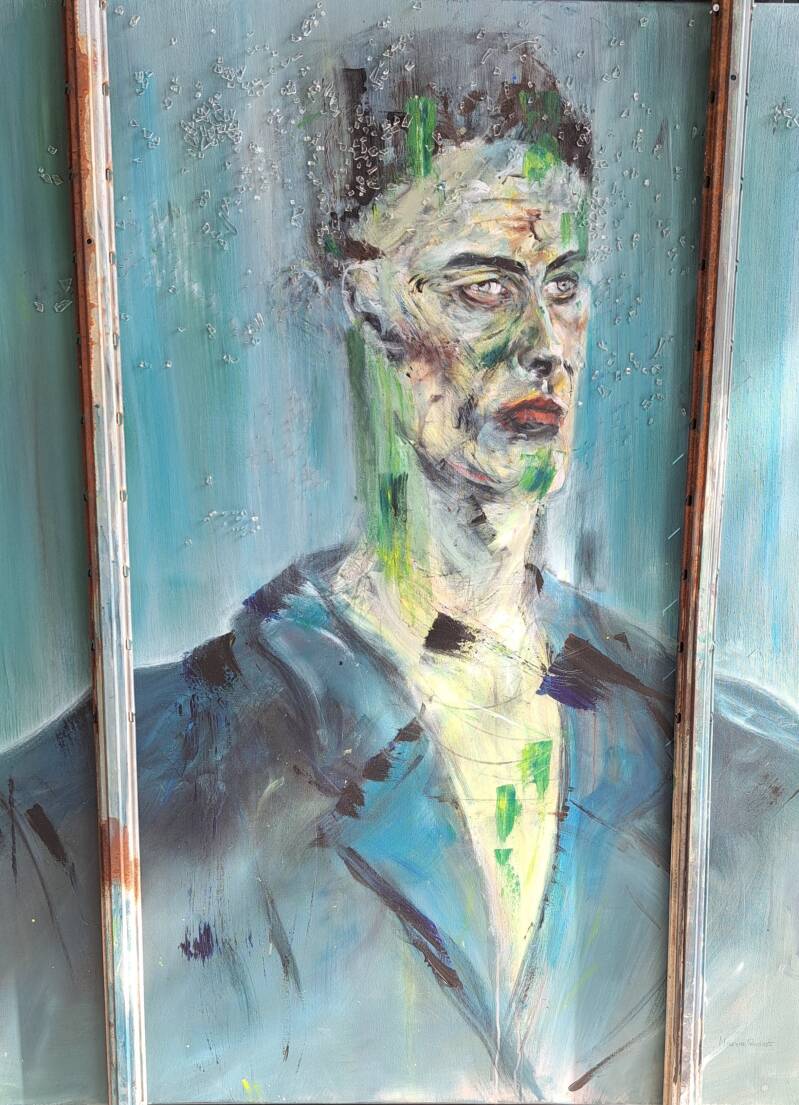 Portrait relief 8 (150x120cm)