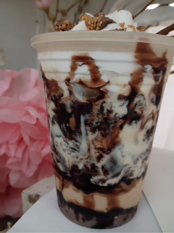 Me Gusta Chocolate Peanut Butter vaso-loco