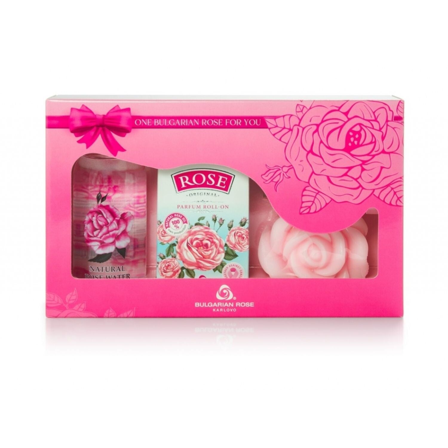 Moederdag cadeau | Cadeausets | ABOUT the ROSE | Rozen cosmetica met 100% natuurlijke ulgaarse rozenolie en rozenwater