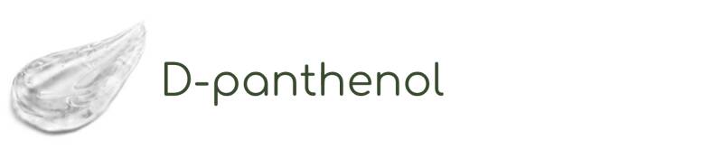 D-panthenol | ABOUT the ROSE | Rozen cosmetica