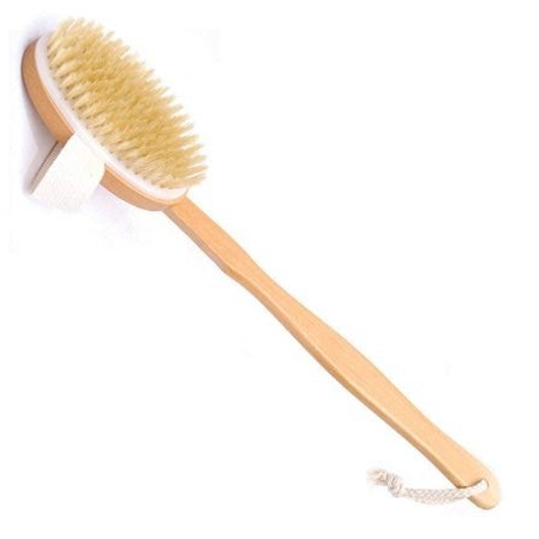 Bamboe body dry brush