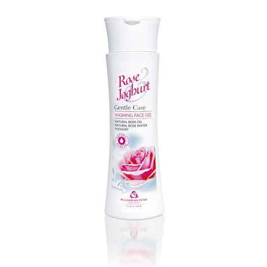 Washing face gel Rose Joghurt