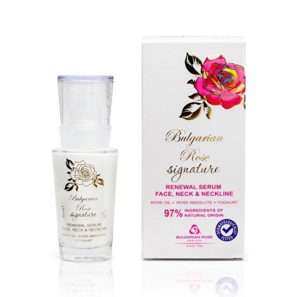 Renewal serum for face, neck & neckline Signature