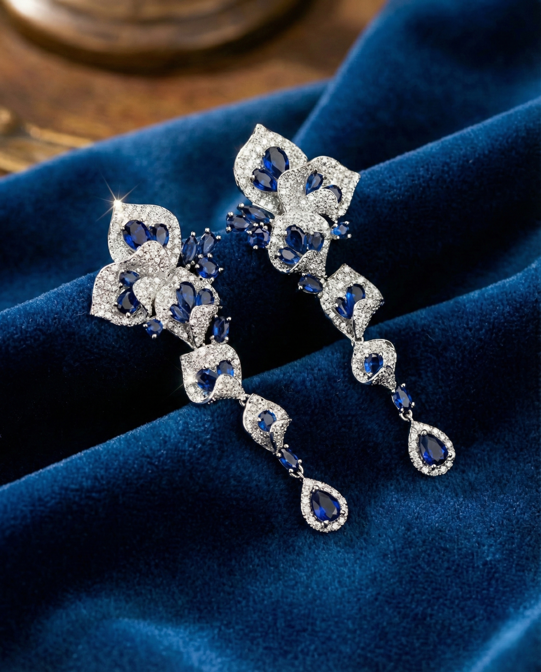 Royal Azure Blossoms