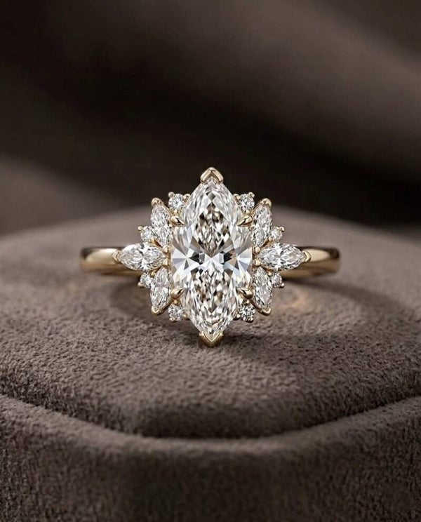 The Marquise Bloom Ring