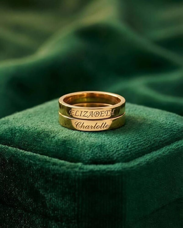The Stackable Name Ring