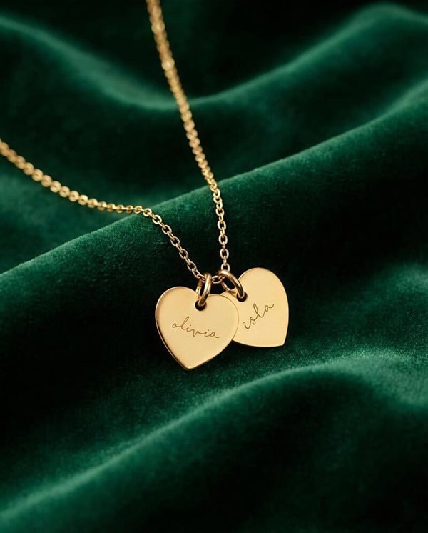 The Twin Hearts Necklace