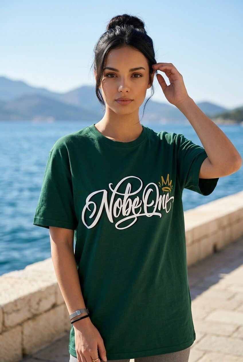 T-shirt Nobe One Vert