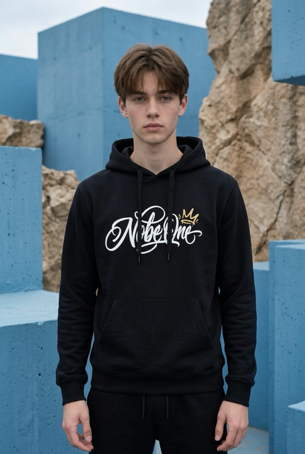 Sweat à capuche Noir