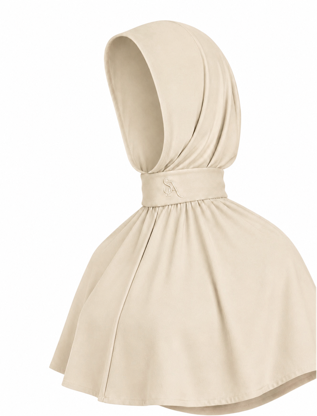 Bamboe instant hijab Beige