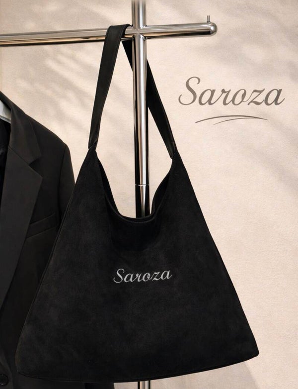 Saroza handbag suede Brown