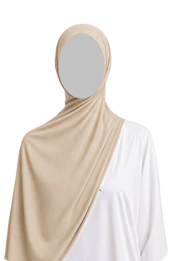 Breathable Liquid Jersey line beige