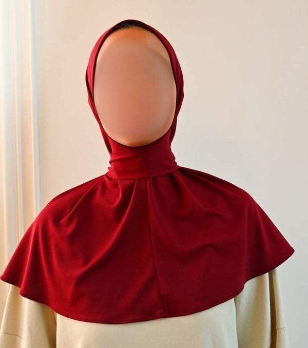 Breathable instant Jersey Velvet Merlot