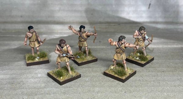 Painted Ancient Greek Archers