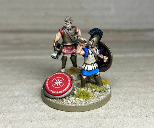 Painted Ancient Greek Command