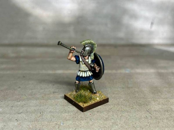 Painted Ancient Greek Musician