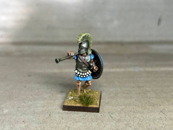 Painted Ancient Greek Musician