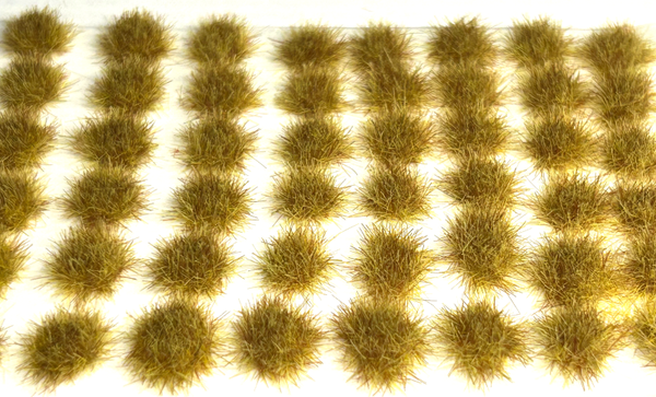 Self Adhesive Grass Tufts - 4mm Arid (Medium Spread)