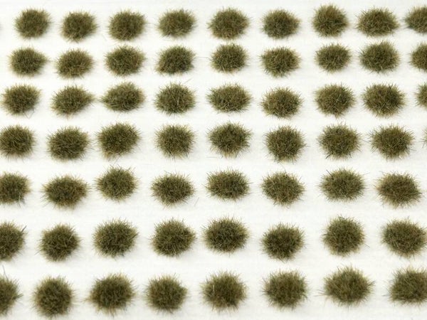 Self Adhesive Grass Tufts - 2mm Drab (Small Spread x 70)