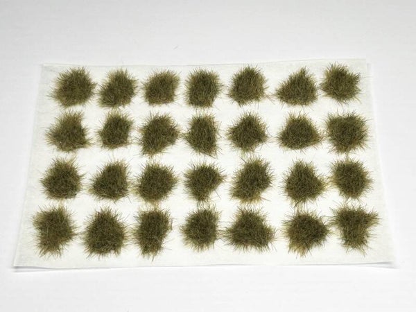 Self Adhesive Grass Tufts - 4mm Drab (Large Spread Offer x 112)