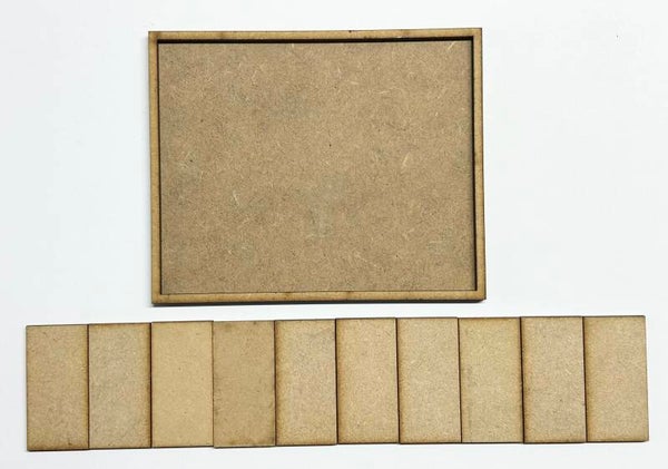 125x100mm Movement Tray and Bases