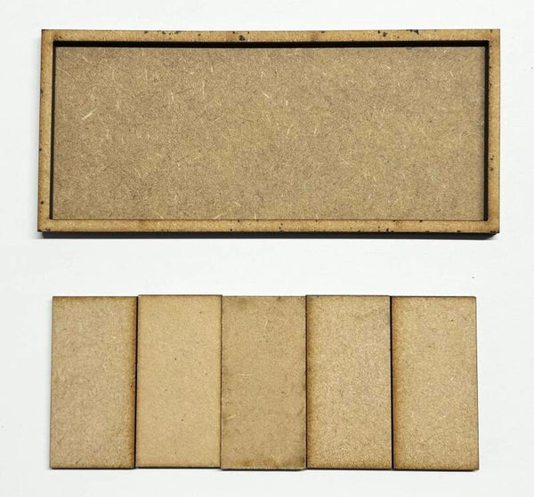 125x50mm Movement Tray and Bases