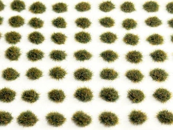 Self Adhesive Grass Tufts - 2mm Muddy (Small Spread)