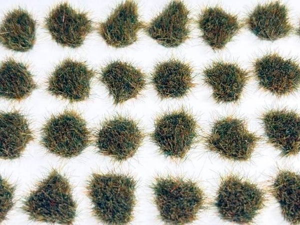 Self Adhesive Grass Tufts - 4mm Muddy (Large Spread)
