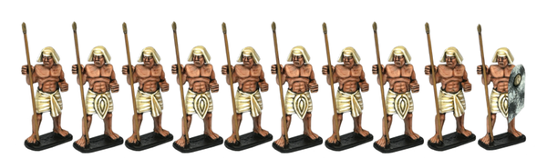 New Kingdom Egyptian Unit Builder (20 miniatures) - Spearmen