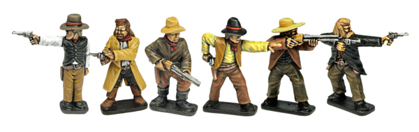 Old West Unit Builder (20 miniatures) - Gunfighters