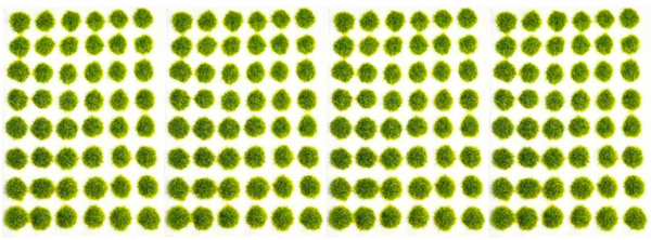 Self Adhesive Grass Tufts - 2mm Summer (Medium Spread) Offer