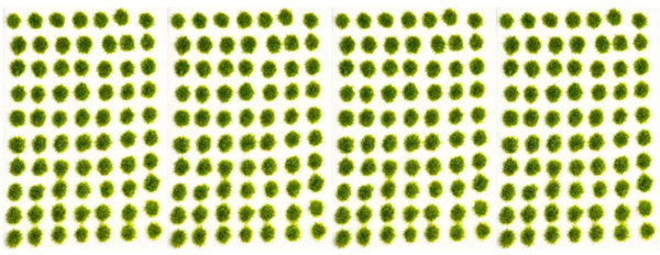 Self Adhesive Grass Tufts - 2mm Summer (Small Spread) Offer