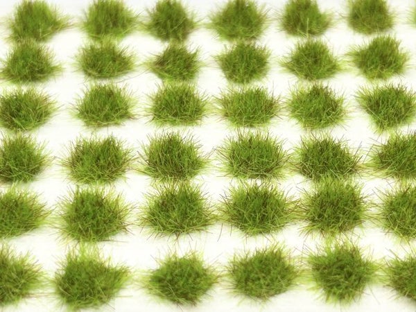 Self Adhesive Grass Tufts - 4mm Spring (Medium Spread x 48)