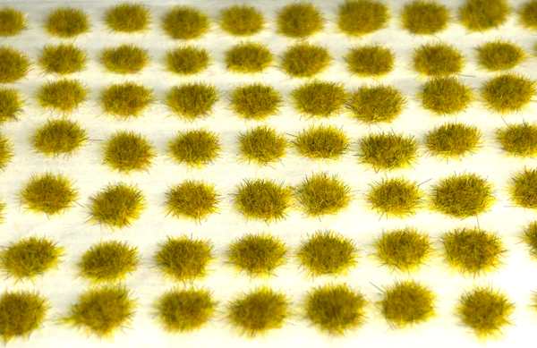Self Adhesive Grass Tufts - 2mm Wild Grassland (Small Spread)