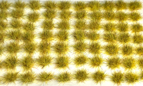 Self Adhesive Grass Tufts - 4mm Wild Grassland (Small Spread)