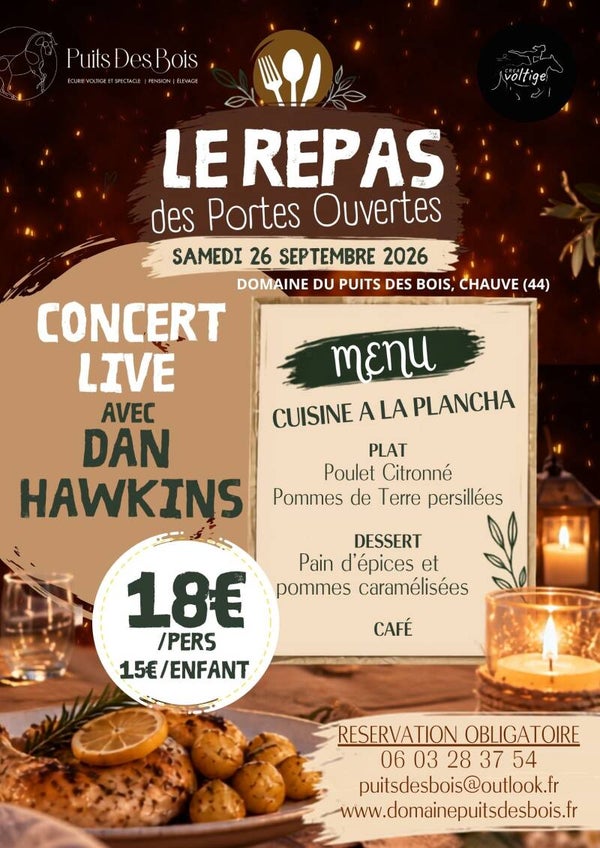 DINER samedi 26 septembre 19h