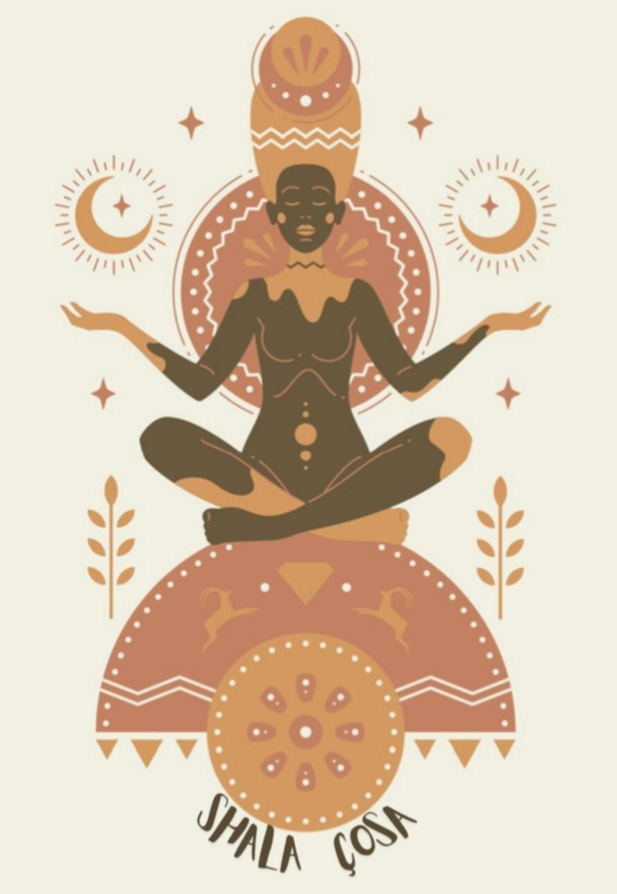 Shala Çosa logo – Sacred space voor Human Design, soul remembrance en persoonlijke groei