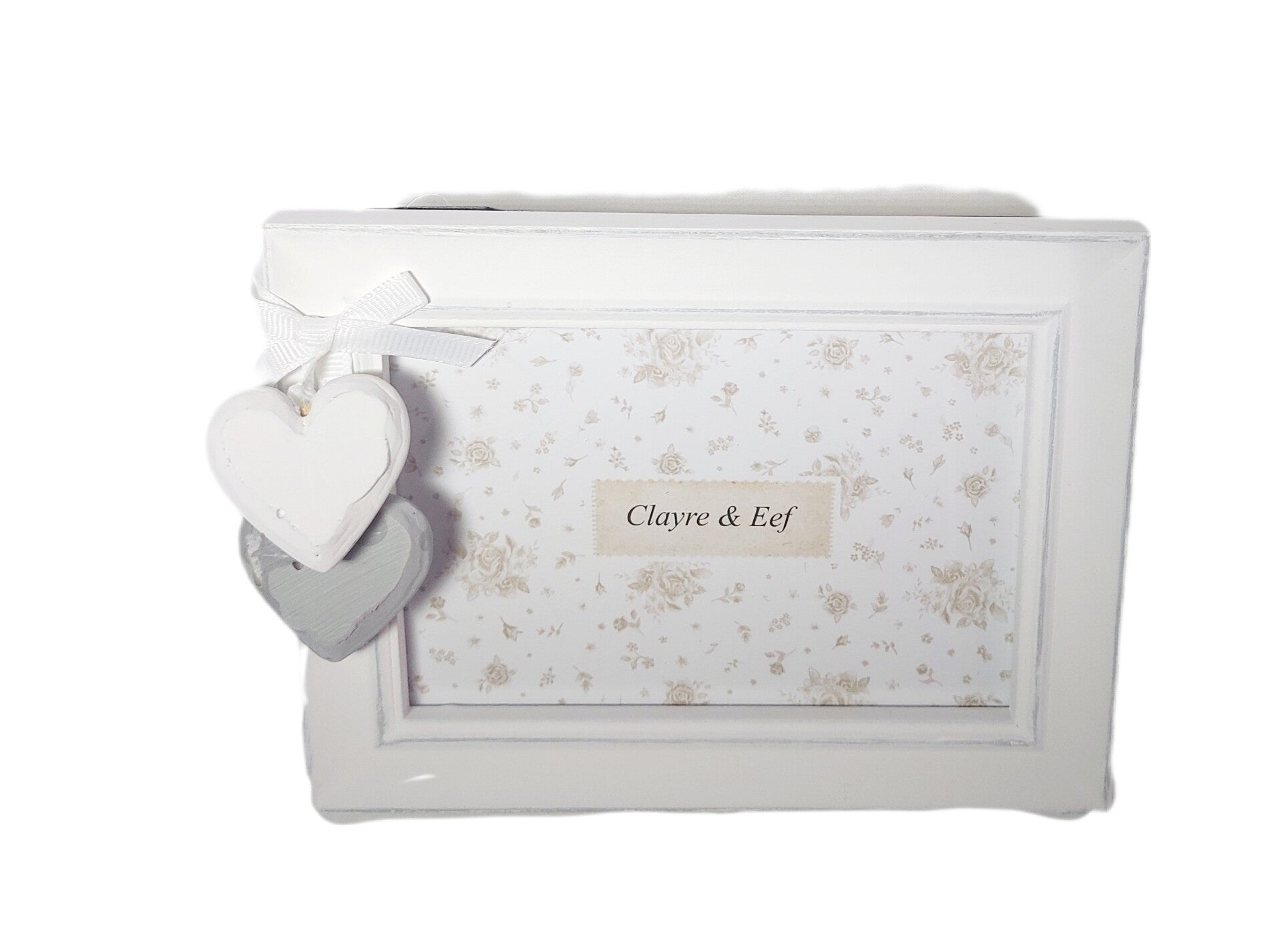 Clayre & Eef Fotorahmen/Bilderrahmen Herz