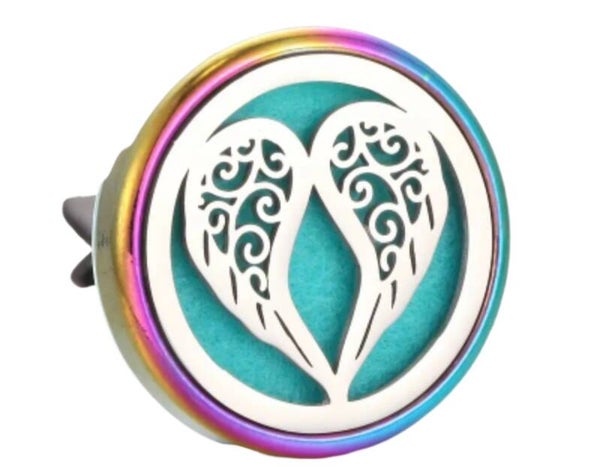 Auto-Lufterfrischer/Aromatherapie-Diffusor-Clip "Engelsflügel" bunt