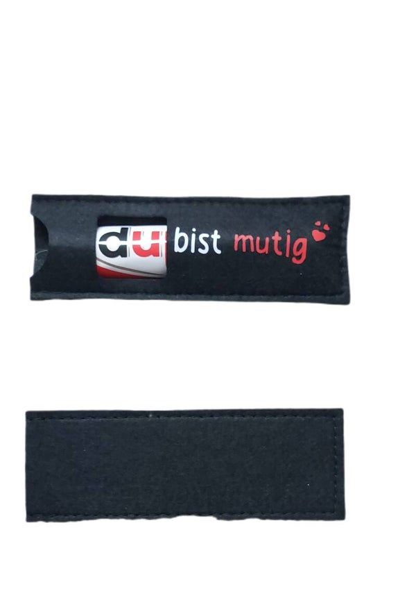 "DU bist mutig" schwarz