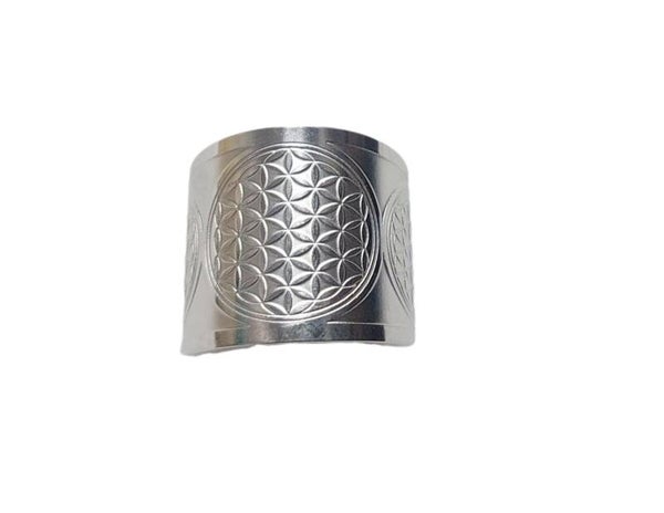 Ring Blume des Lebens/Lebensblume silber