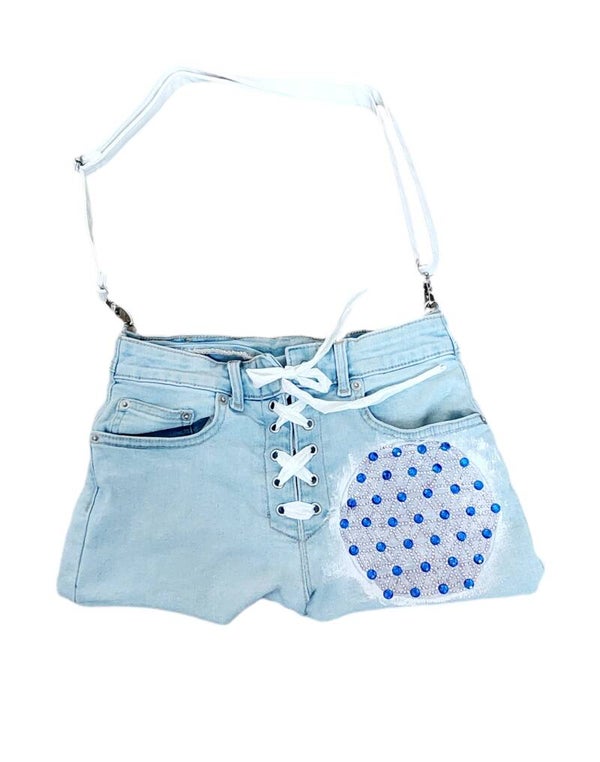 Jeans-Tasche "Blume des Lebens"
