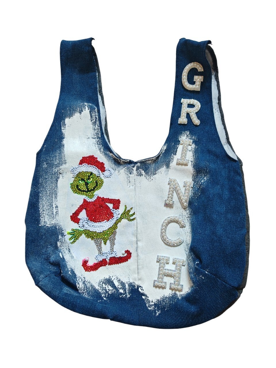 Jeans-Tasche "Grinch"