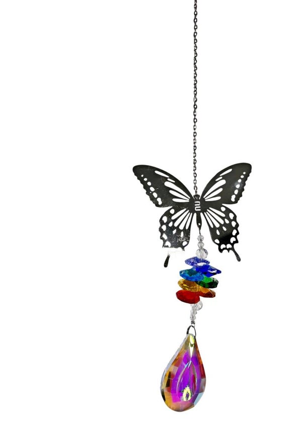 Sonnenfänger "Schmetterling" silber