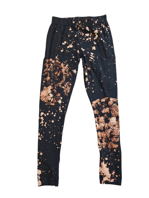 Colours of the World (Takko) Upcycling Batik Leggings Gr. S