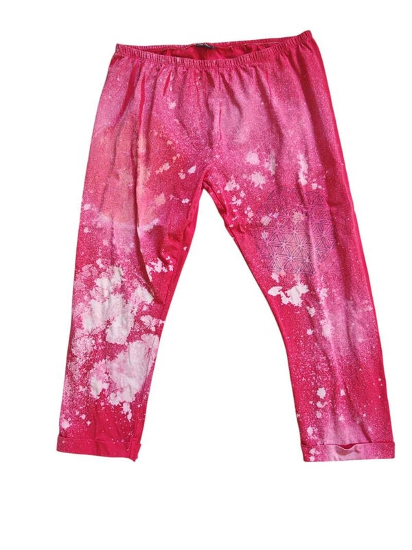 Laura Torelli Upcycling Batik Caprihose Gr. L